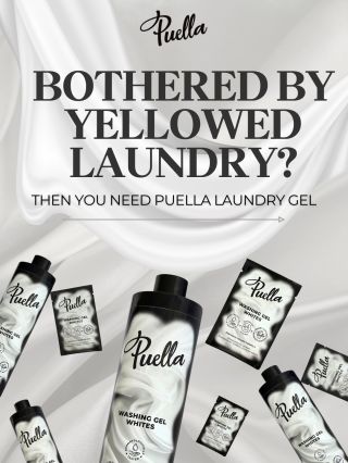 Discover Puella’s white laundry gel – radiant cleanliness, effective stain removal and gentle care for your laundry. 🫧...